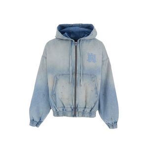 Amiri Blue Jackets - Hooded Jackets Men